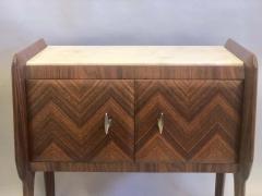Osvaldo Borsani Pair of Italian Midcentury Nightstands End Tables Attributed to Osvaldo Borsani - 1736560