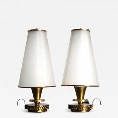 Osvaldo Borsani Pair of table lamps attributed to Osvaldo Borsani - 2847324