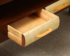 Osvaldo Borsani Rare 3 Drawer Console Table by Osvaldo Borsani for ABV - 4525201