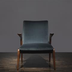 Osvaldo Borsani Rare Straight Leg P71 lounge chair Osvaldo Borsani - 4164150