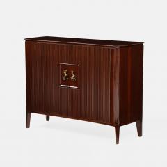 Osvaldo Borsani Rare Two door Cabinet or Sideboard by Osvaldo Borsani and Lucio Fontana for AVB - 4131870