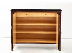 Osvaldo Borsani Rare Two door Cabinet or Sideboard by Osvaldo Borsani and Lucio Fontana for AVB - 4131880