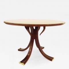 Osvaldo Borsani Rare and Important Center Table in Cherry and Glass by Osvaldo Borsani - 207696