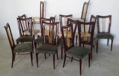 Osvaldo Borsani Set of 14 Dining Chairs - 644631