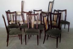 Osvaldo Borsani Set of 14 Dining Chairs - 644635