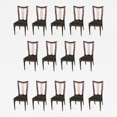 Osvaldo Borsani Set of 14 Dining Chairs - 646281
