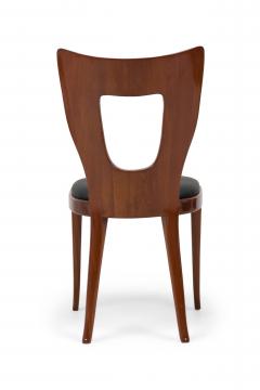 Osvaldo Borsani Set of 6 Italian Mid Century Osvaldo Borsani Walnut Dining Chairs - 4273481