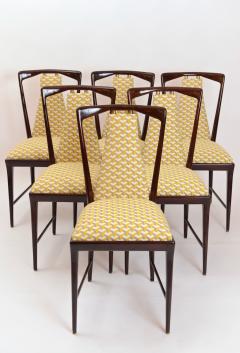 Osvaldo Borsani Set of 8 Osvaldo Borsani Dining Chairs c 1950 - 1101304