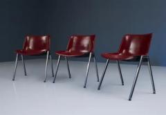 Osvaldo Borsani Set of 9 Stacking Chairs by Osvaldo Borsani for Tecno Italy 1970s - 3653684