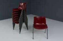 Osvaldo Borsani Set of 9 Stacking Chairs by Osvaldo Borsani for Tecno Italy 1970s - 3653687