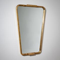 Osvaldo Borsani Trapezoidal Wall Mirror in the style of Osvaldo Borsani Mid 20th Century - 4710536