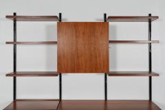 Osvaldo Borsani Wall bookcase E22 by Osvaldo Borsani for Tecno 1960s - 2126097