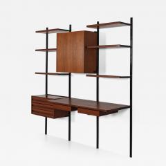 Osvaldo Borsani Wall bookcase E22 by Osvaldo Borsani for Tecno 1960s - 2127119