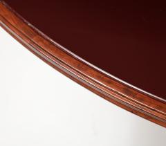 Osvaldo Borsani Walnut Glass Brass Dining or Center Table Model 6521 by Osvaldo Borsani - 4803990