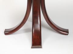 Osvaldo Borsani Walnut Glass Brass Dining or Center Table Model 6521 by Osvaldo Borsani - 4803993