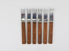 Oswald Haerdtl Oswald Haerdtl Amboss 12 Pcs Breakfast Cutlery Flatware Set Austria 1958 - 4819186