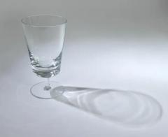 Oswald Haerdtl Oswald Haerdtl Set of Six Mid Century Crystal Wine Glasses Austria 1950s - 4057917