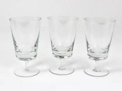 Oswald Haerdtl Oswald Haerdtl Set of Six Mid Century Crystal Wine Glasses Austria 1950s - 4057919