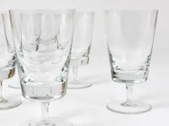 Oswald Haerdtl Oswald Haerdtl Set of Six Mid Century Crystal Wine Glasses Austria 1950s - 4057976