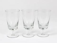 Oswald Haerdtl Oswald Haerdtl Set of Six Mid Century Crystal Wine Glasses Austria 1950s - 4057979