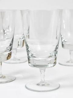 Oswald Haerdtl Oswald Haerdtl Set of Six Mid Century Crystal Wine Glasses Austria 1950s - 4057982