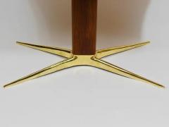 Oswald Haerdtl Oswald Haerdtl x Hagenauer Vienna Brass Walnut Coffee Table Austria 1950s - 4066320