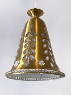 Oswald Haerdtl Set of Two Elegant Mid Century Pendant Lamps by Oswald Haerdtl for Lobmeyr 1950s - 4439249