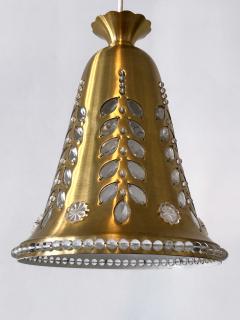 Oswald Haerdtl Set of Two Elegant Mid Century Pendant Lamps by Oswald Haerdtl for Lobmeyr 1950s - 4439250