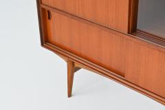 Oswald Vermaercke model Paola bar cabinet in teak V Form Belgium 1959 - 3732742