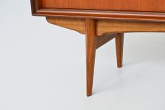 Oswald Vermaercke model Paola bar cabinet in teak V Form Belgium 1959 - 3732743