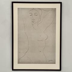 Ota Jane ek Ota Jane ek 1919 1996 Reclining Nude with Raised Arms cica 1940 - 4249231