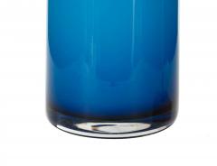 Otto Brauer Danish Mid Century Modern Holmegaard Blue Bottle - 4195795