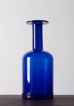 Otto Brauer Set of Five Holmegaard Gulv Vases by Otto Brauer in Blue - 608949