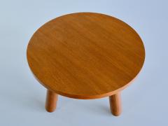 Otto Faerge Otto F rge Round Coffee Table in Oak Denmark 1940s - 2531440