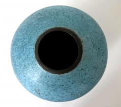 Otto Heino Ceramic Moon Jar with Robin Egg Blue Glaze by Otto Heino - 3971977