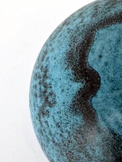 Otto Heino Ceramic Moon Jar with Robin Egg Blue Glaze by Otto Heino - 3971983