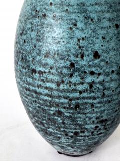 Otto Heino Ceramic Vase with Robin Egg Blue Glaze by Otto Heino - 3971763