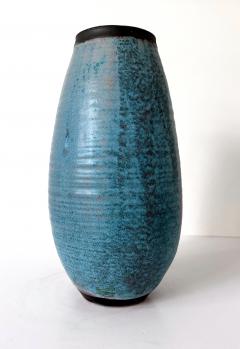 Otto Heino Ceramic Vase with Robin Egg Blue Glaze by Otto Heino - 3971786