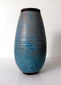 Otto Heino Ceramic Vase with Robin Egg Blue Glaze by Otto Heino - 3971788