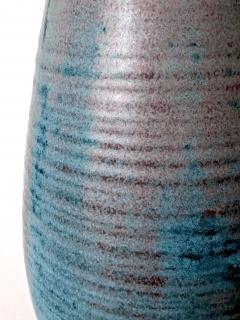 Otto Heino Ceramic Vase with Robin Egg Blue Glaze by Otto Heino - 3971793