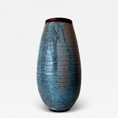 Otto Heino Ceramic Vase with Robin Egg Blue Glaze by Otto Heino - 3973159