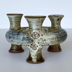 Otto Heino Vivika Otto Heino Studio Pottery Candle Holder - 1233875