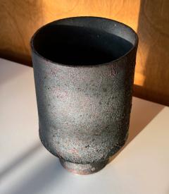 Otto Natzler Ceramic Vase with Unique Glaze by Otto Natzler - 4405629