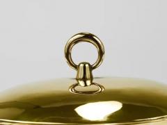 Otto Prutscher Otto Prutscher Art Nouveau Brass Box Bowl With Lid Melzer Neuhardt 1920s - 4068231