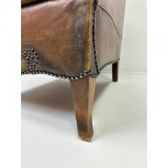 Otto Schulz 1930 s European Leather Lounge Chair - 4215015