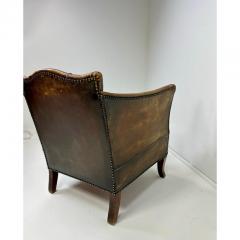 Otto Schulz 1930 s European Leather Lounge Chair - 4215017