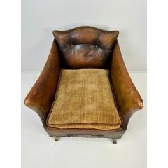 Otto Schulz 1930 s European Leather Lounge Chair - 4215033