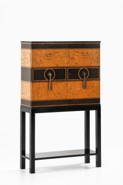 Otto Schulz Cabinet in Birch and Lacquer by Otto Schulz 1930s - 4555408