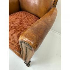 Otto Schulz Early 20th Century European Leather Lounge Chair - 4215006