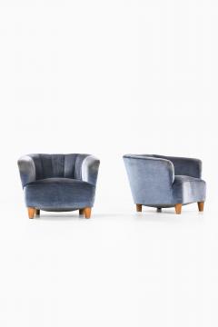 Otto Schulz Easy Chairs Produced by Boet - 2029949